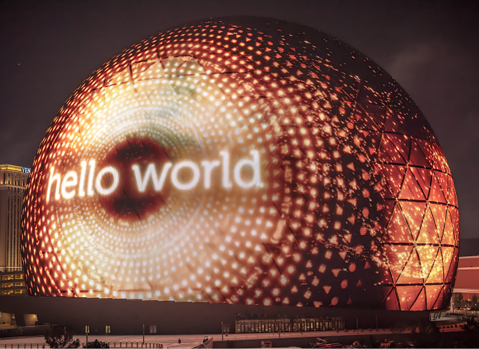 Sphere LED Display